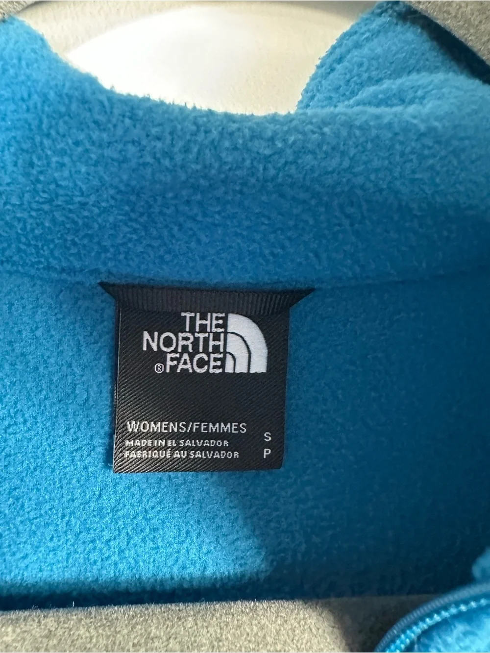 The North Face Men’s Glacier 1/4 Zip Fleece Pullover Jacket Blue Size Small